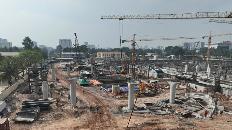 B&ecirc;n trong đại c&ocirc;ng trường nh&agrave; ga T3 hơn 10.000 tỷ ở s&acirc;n bay T&acirc;n Sơn Nhất- Ảnh 2.