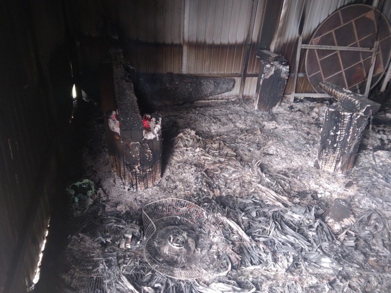 Chốt bảo vệ rừng ch&aacute;y rụi nghi bị ph&oacute;ng hỏa- Ảnh 1.