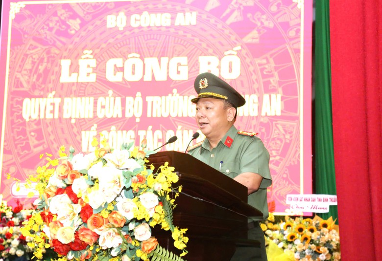 Phó giám đốc Công an Bình Thuận giữ chức Phó Cục trưởng Cục An ninh kinh tế- Ảnh 1. Phó giám đốc Công an Bình Thuận giữ chức Phó Cục trưởng Cục An ninh kinh tế- Ảnh 1.