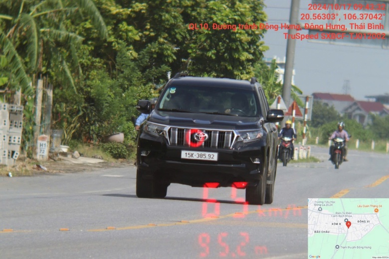 T&agrave;i xế vi phạm giao th&ocirc;ng ph&aacute;t lo v&igrave; camera phạt nguội ở Th&aacute;i B&igrave;nh- Ảnh 1.