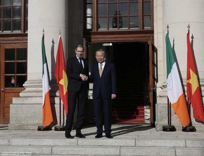 Việt Nam - Ireland ra tuy&ecirc;n bố chung về tăng cường quan hệ đối t&aacute;c- Ảnh 1.