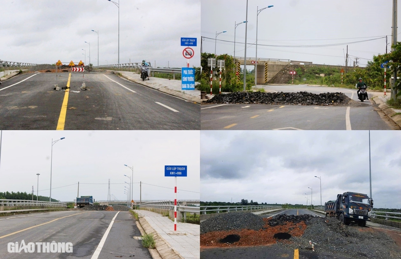 Tận thấy đường 7 năm chưa xong, xe cộ vượt r&agrave;o qua lại- Ảnh 14.