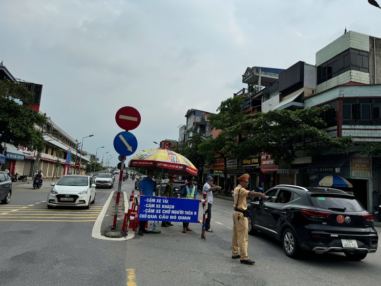 Nam Định đảm bảo giao th&ocirc;ng trong thời gian sửa chữa cầu Đ&ograve; Quan- Ảnh 1.