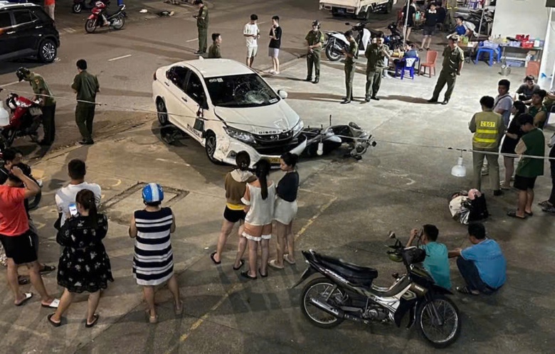 T&agrave;i xế say xỉn l&aacute;i &ocirc; t&ocirc; t&ocirc;ng người đi bộ v&agrave; nhiều xe m&aacute;y, 1 người tử vong- Ảnh 1.