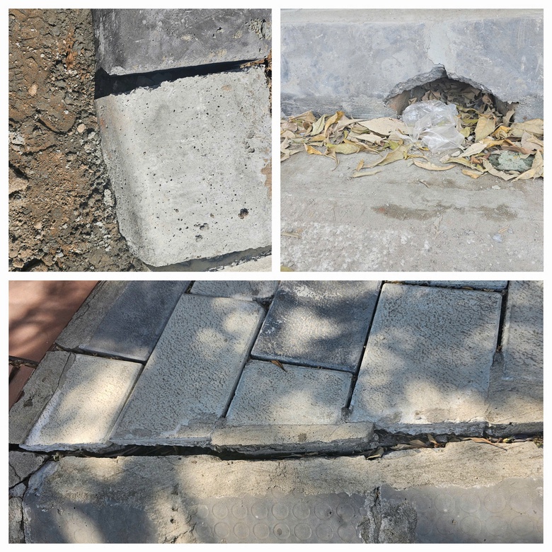 H&agrave; Nội: Dự &aacute;n cải tạo vỉa h&egrave; thi c&ocirc;ng ẩu, nguy cơ mất an to&agrave;n giao th&ocirc;ng- Ảnh 3.