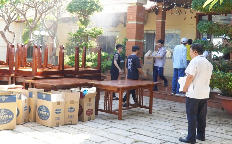 Vũng Tàu cưỡng chế 2 công ty du lịch, lấy mặt bằng chỉnh trang công viên Bãi Sau- Ảnh 1. Vũng Tàu cưỡng chế 2 công ty du lịch, lấy mặt bằng chỉnh trang công viên Bãi Sau- Ảnh 1.