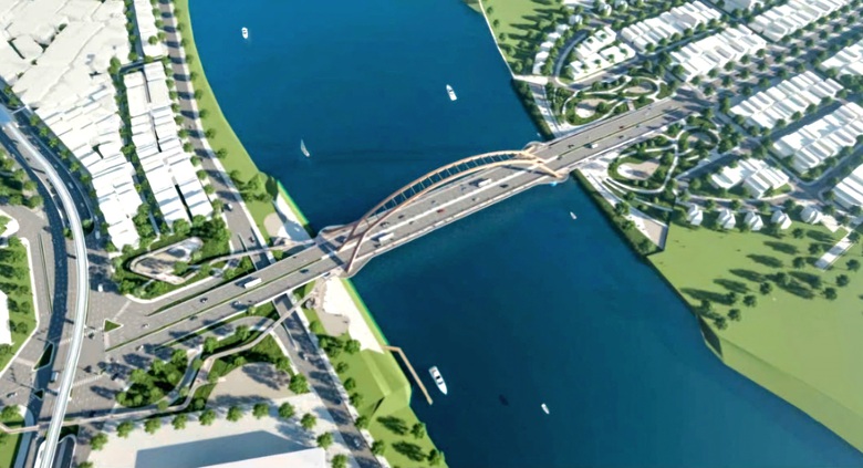 Phương &aacute;n n&agrave;o đạt giải nhất quy hoạch kiến tr&uacute;c cụm n&uacute;t giao th&ocirc;ng cầu H&ograve;a Xu&acirc;n?- Ảnh 1.