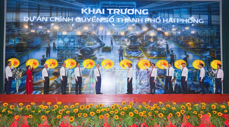 Hải Ph&ograve;ng khai trương ch&iacute;nh quyền số, hướng tới sự minh bạch, hiệu quả v&agrave; tiện &iacute;ch- Ảnh 1.