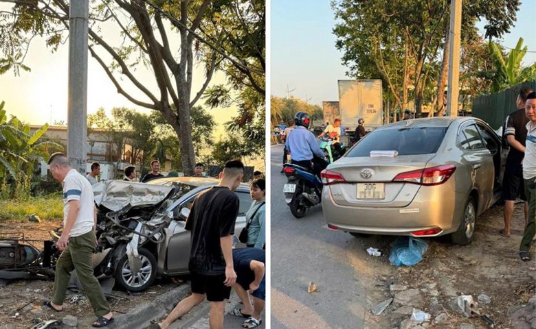 Vụ trộm &ocirc; t&ocirc; bỏ chạy g&acirc;y TNGT v&agrave; tấn c&ocirc;ng người d&acirc;n: Nạn nh&acirc;n đ&atilde; tử vong- Ảnh 1.