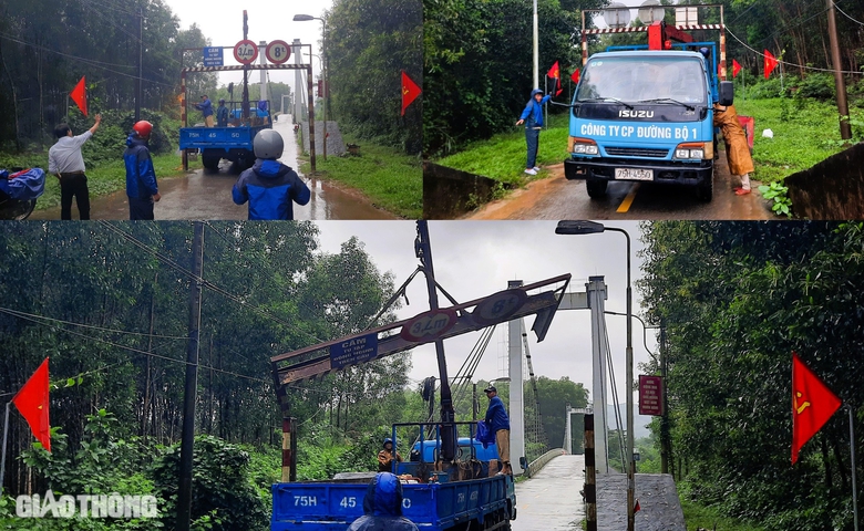 Vụ xe r&aacute;c rơi s&ocirc;ng 2 người mất t&iacute;ch: Cấm xe tải v&agrave; xe kh&aacute;ch qua cầu- Ảnh 6.