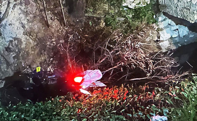 Hiện trường nơi phát hiện ra vụ việc - Ảnh: P. Vân. Hiện trường nơi phát hiện ra vụ việc - Ảnh: P. Vân.