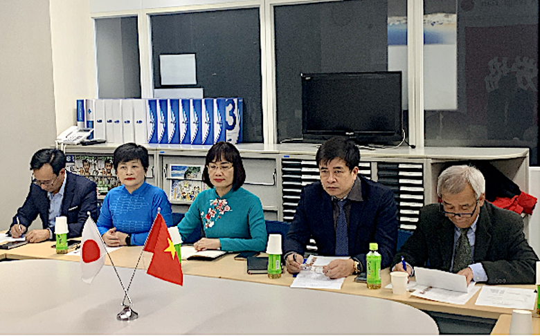 Tăng cường hợp t&aacute;c C&ocirc;ng đo&agrave;n GTVT Việt Nam - Nhật Bản- Ảnh 1.