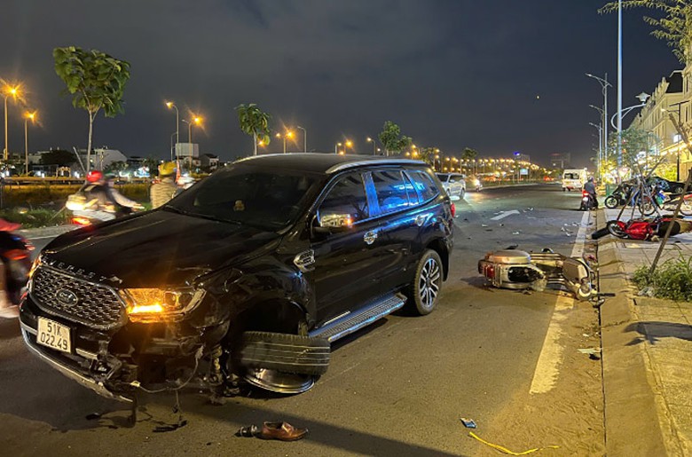 Hiện trường vụ tai nạn. Hiện trường vụ tai nạn.