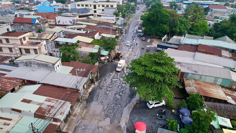 Tách đường Nhà máy nước Thiện Tân khỏi BOT 768, bắt đầu nâng cấp toàn tuyến- Ảnh 1. Tách đường Nhà máy nước Thiện Tân khỏi BOT 768, bắt đầu nâng cấp toàn tuyến- Ảnh 1.