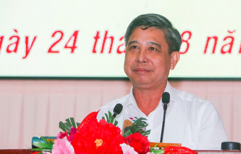 &Ocirc;ng Đồng Văn Thanh được bầu l&agrave;m B&iacute; thư Tỉnh ủy Hậu Giang- Ảnh 1.