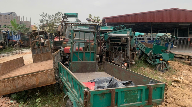 Cả chục xe tự chế bị xử l&yacute; sau một tuần CSGT Bắc Giang ra qu&acirc;n cao điểm Tết- Ảnh 2.