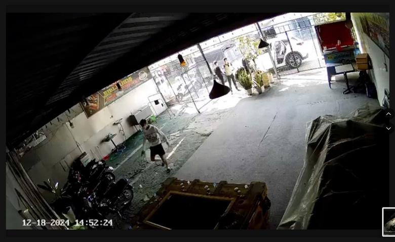 Vụ nổ s&uacute;ng ở qu&aacute;n bida: C&aacute;c đối tượng vứt s&uacute;ng xuống s&ocirc;ng Bến Lức khi lẩn trốn- Ảnh 2.