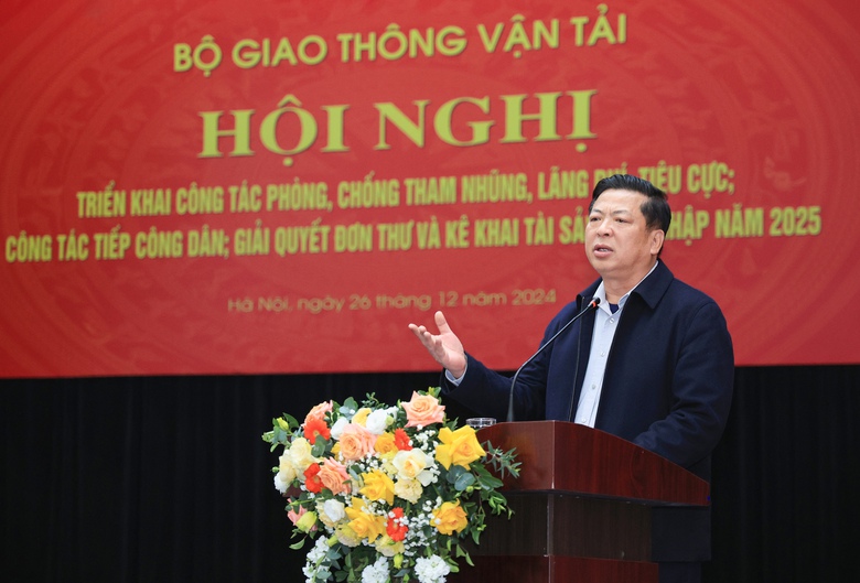 Bộ trưởng GTVT: Sớm nhận diện nguy cơ, t&iacute;ch cực ph&ograve;ng chống tham nhũng- Ảnh 2.