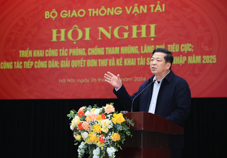 Bộ trưởng GTVT: Sớm nhận diện nguy cơ, t&iacute;ch cực ph&ograve;ng chống tham nhũng- Ảnh 3.