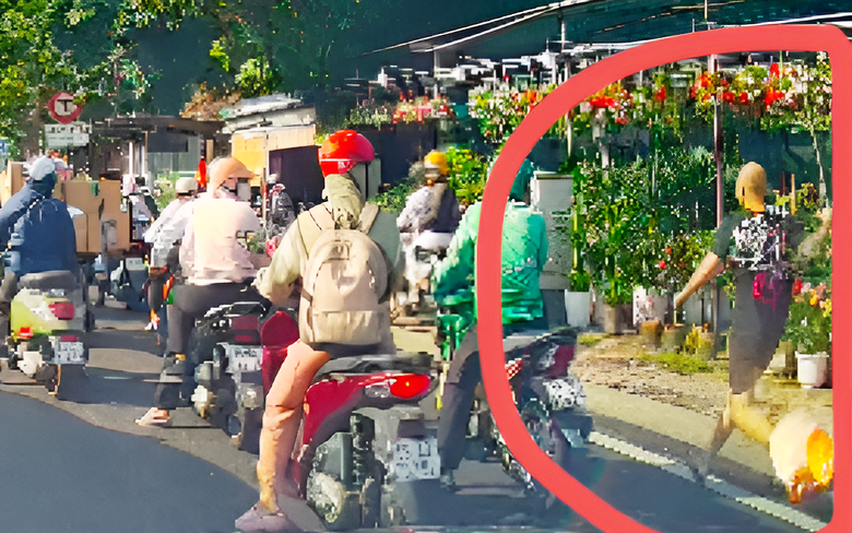 TP.HCM: Bức x&uacute;c t&agrave;i xế cầm gậy sắt đ&aacute;nh v&agrave;o đầu người kh&aacute;c