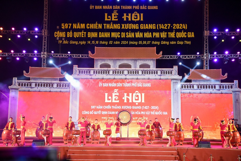 Công nhận lễ hội chiến thắng Xương Giang vào danh mục di sản văn hóa phi vật thể quốc gia- Ảnh 3. Công nhận lễ hội chiến thắng Xương Giang vào danh mục di sản văn hóa phi vật thể quốc gia- Ảnh 3.