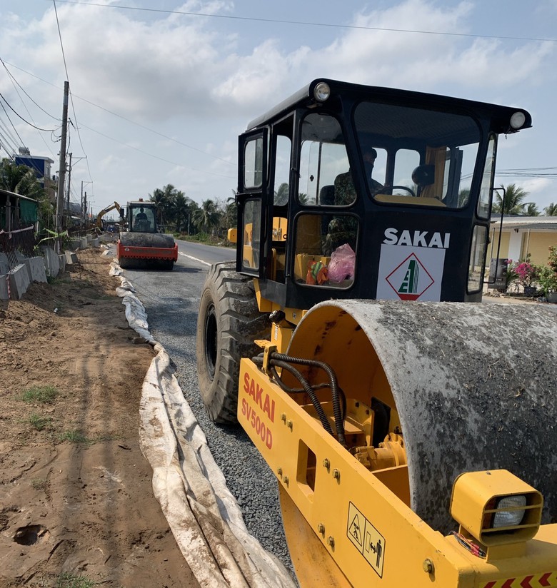 Tăng tốc thi c&ocirc;ng Cầu Rạch Miễu 2 sau Tết- Ảnh 5.