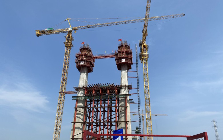 Tăng tốc thi c&ocirc;ng cầu Rạch Miễu 2 sau Tết