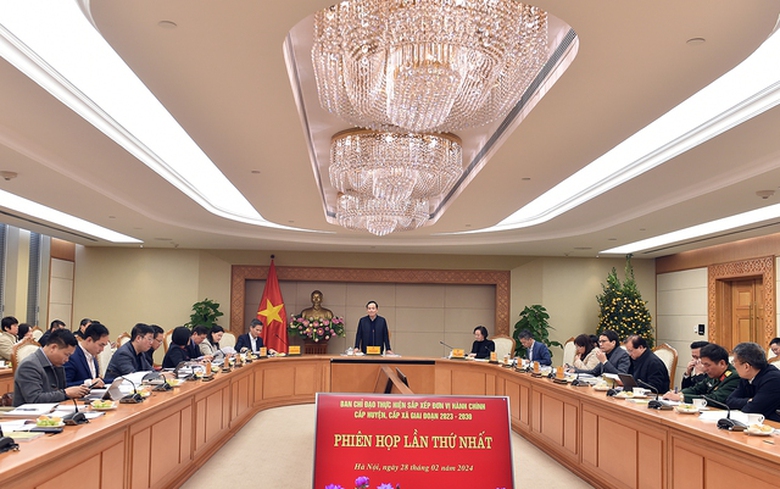 Ph&oacute; thủ tướng: Nhiệm vụ sắp xếp đơn vị h&agrave;nh ch&iacute;nh c&ograve;n nhiều việc kh&oacute;, nhạy cảm, đụng chạm- Ảnh 3.