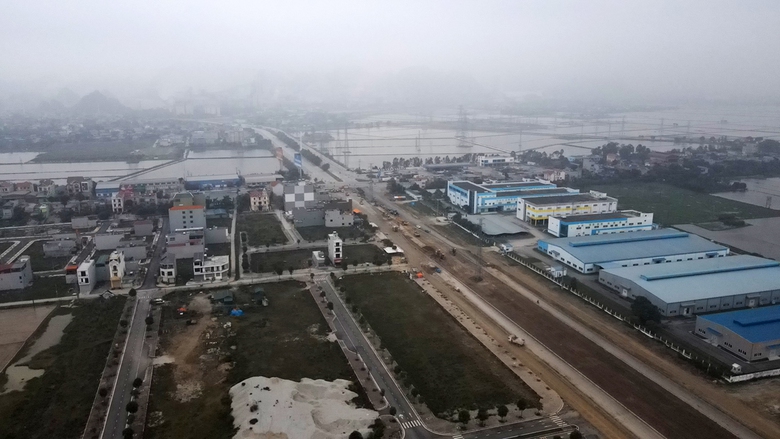 C&ocirc;ng trường đường h&agrave;nh lang Đ&ocirc;ng T&acirc;y 3.600 tỷ đồng của H&agrave; Nam ng&agrave;y cận Tết- Ảnh 7.