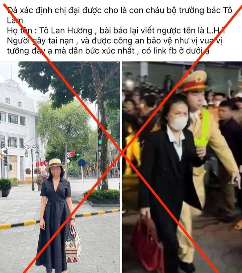 X&aacute;c minh, xử l&yacute; người loan tin sai về vụ nữ t&agrave;i xế vi phạm nồng độ cồn- Ảnh 1.