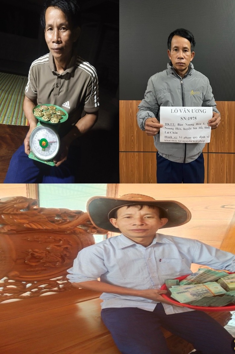 Bắt khẩn cấp 7 đối tượng khai th&aacute;c v&agrave;ng tr&aacute;i ph&eacute;p ở Lai Ch&acirc;u- Ảnh 2.