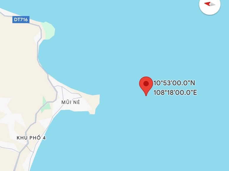 Đang t&igrave;m kiếm ngư d&acirc;n mất t&iacute;ch tr&ecirc;n biển Mũi N&eacute;, B&igrave;nh Thuận- Ảnh 1.