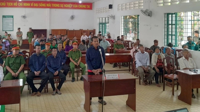 Hơn 30 năm t&ugrave; cho nh&oacute;m đối tượng đ&ograve;i tiền bảo k&ecirc; qu&aacute;n nhậu- Ảnh 1.