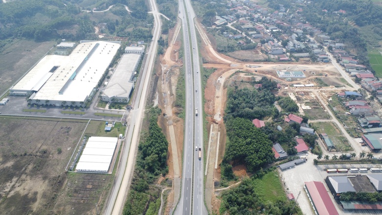 To&agrave;n cảnh n&uacute;t giao 362 tỷ đồng nối TP Y&ecirc;n B&aacute;i với cao tốc Nội B&agrave;i - L&agrave;o Cai- Ảnh 1.