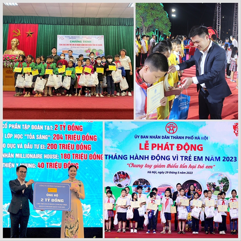 T&T Group tiếp tục ủng hộ 2 tỷ đồng hỗ trợ trẻ em ngh&egrave;o- Ảnh 2.