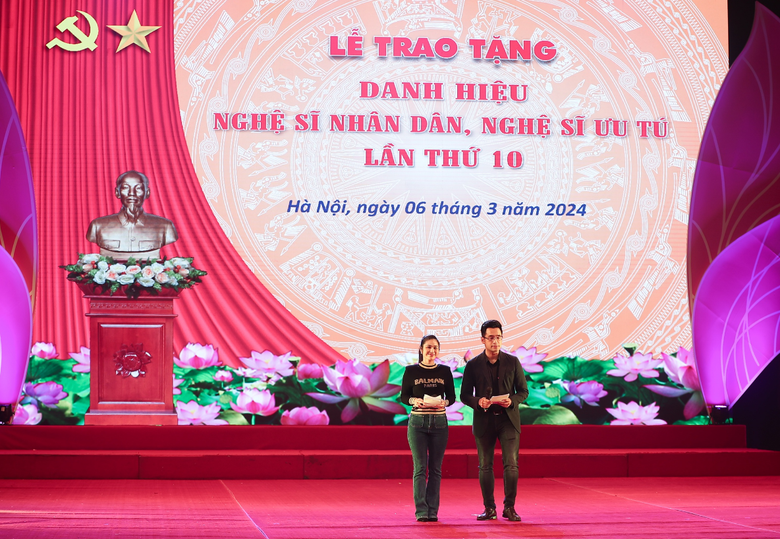 Nhiều điểm mới trong Lễ trao tặng danh hiệu NSND, NSƯT lần thứ 10- Ảnh 1.