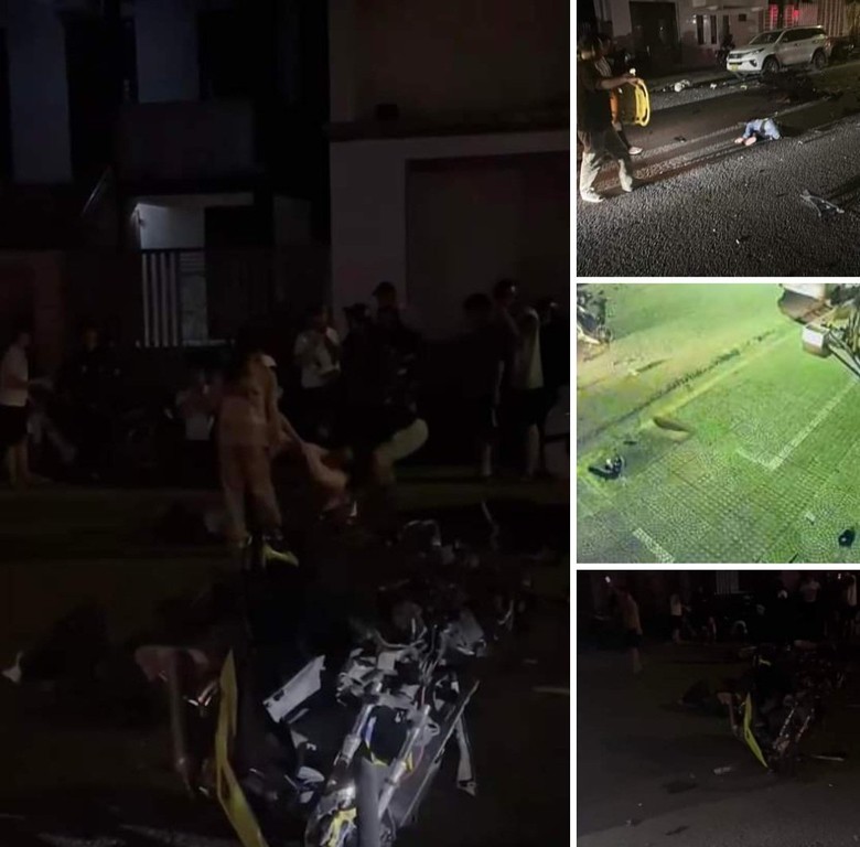 Va chạm xe m&aacute;y ở Huế: 2 người tử vong, 2 người nhập viện- Ảnh 1.