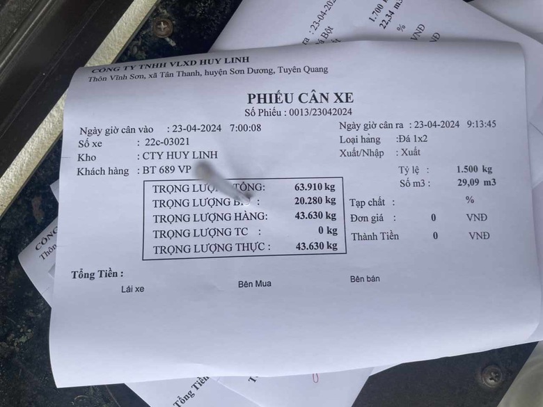 Tuyên Quang: Xe chở đá quá tải hàng chục tấn trên quốc lộ 2C- Ảnh 11. Tuyên Quang: Xe chở đá quá tải hàng chục tấn trên quốc lộ 2C- Ảnh 11.