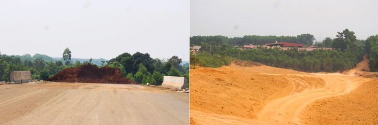 Cận mốc b&agrave;n giao mặt bằng, dự &aacute;n cao tốc Vạn Ninh - Cam Lộ vẫn ngổn ngang- Ảnh 15.