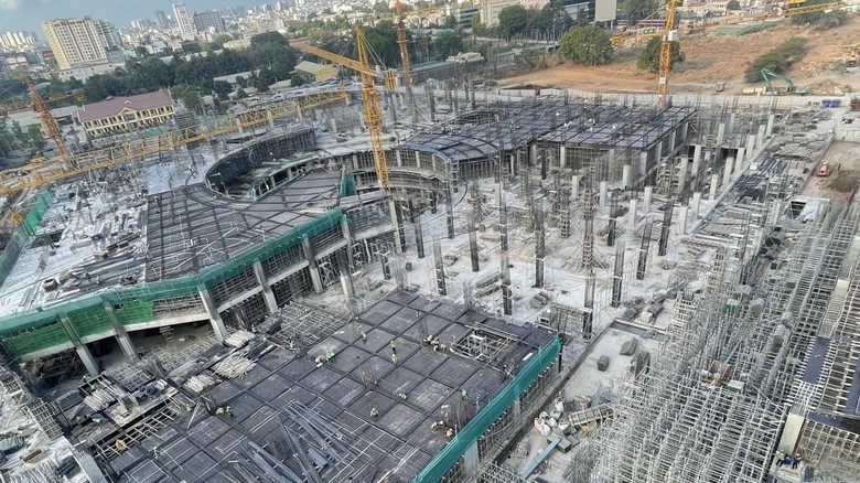 Tiến độ thần tốc tr&ecirc;n c&ocirc;ng trường nh&agrave; ga T3 s&acirc;n bay T&acirc;n Sơn Nhất- Ảnh 6.