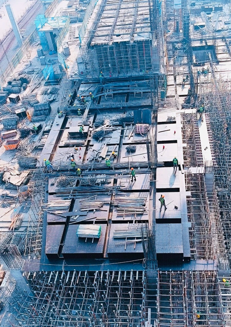 Tiến độ thần tốc tr&ecirc;n c&ocirc;ng trường nh&agrave; ga T3 s&acirc;n bay T&acirc;n Sơn Nhất- Ảnh 3.