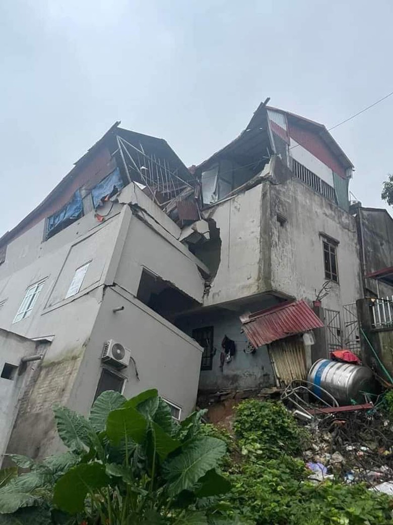 Th&ecirc;m nhiều ng&ocirc;i nh&agrave; bị sạt lở xuống s&ocirc;ng Cầu - Ảnh 3.