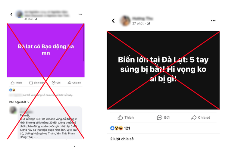 Thêm 3 trường hợp đưa tin sai sự thật vụ “Đà Lạt có biến” bị công an triệu tập- Ảnh 1. Thêm 3 trường hợp đưa tin sai sự thật vụ “Đà Lạt có biến” bị công an triệu tập- Ảnh 1.