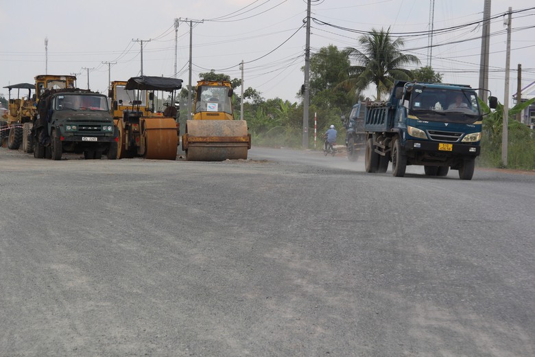 Sẽ cưỡng chế giải ph&oacute;ng mặt bằng đường kết nối Long An - TP.HCM- Ảnh 1.