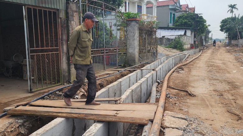 Th&aacute;i B&igrave;nh: Đường như ruộng c&agrave;y v&igrave; nh&agrave; thầu thi c&ocirc;ng ẩu- Ảnh 5.