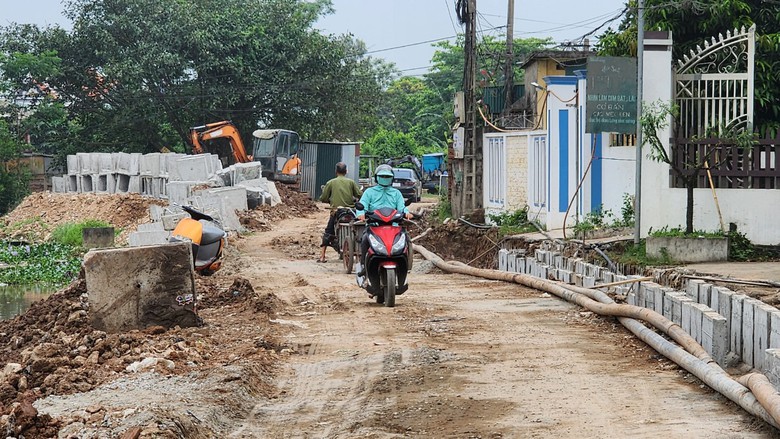 Th&aacute;i B&igrave;nh: Đường như ruộng c&agrave;y v&igrave; nh&agrave; thầu thi c&ocirc;ng ẩu- Ảnh 7.