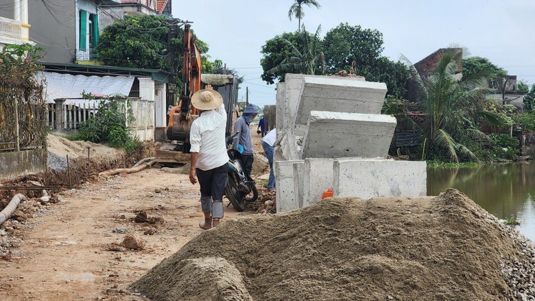 Th&aacute;i B&igrave;nh: Đường như ruộng c&agrave;y v&igrave; nh&agrave; thầu thi c&ocirc;ng ẩu- Ảnh 2.