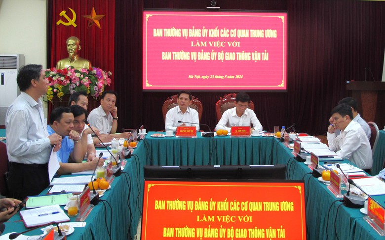 Đảng ủy Bộ GTVT l&atilde;nh đạo, chỉ đạo triển khai hiệu quả nhiều nhiệm vụ lớn- Ảnh 3.
