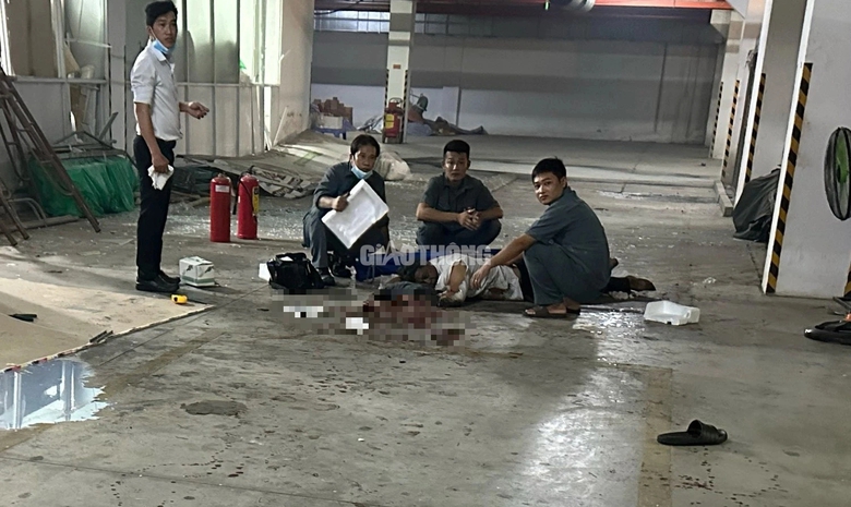 Vụ nổ trong tầng hầm chung cư ở B&igrave;nh Dương l&agrave; do m&aacute;y n&eacute;n kh&iacute; ph&aacute;t nổ- Ảnh 1.