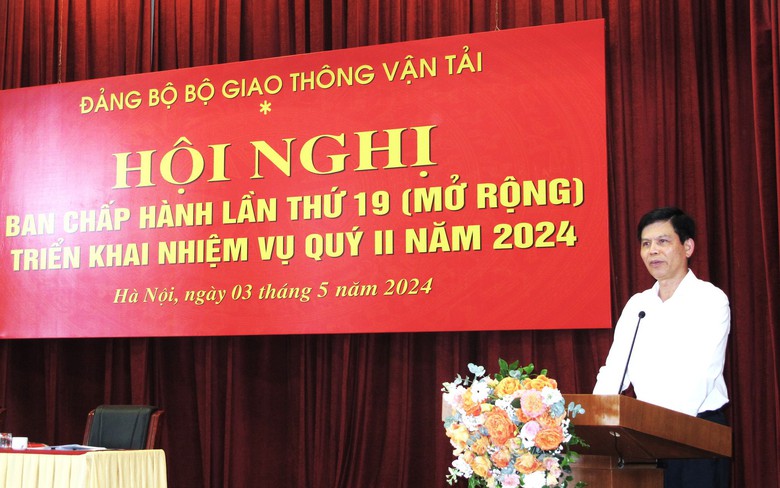 Đảng bộ Bộ GTVT triển khai nhiệm vụ trọng t&acirc;m qu&yacute; II/2024
